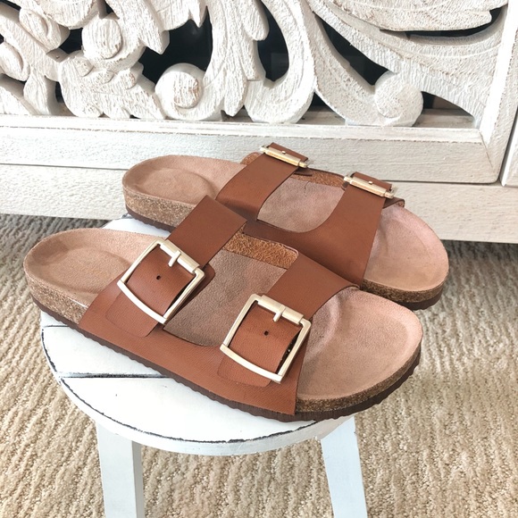 Steve Madden Shoes - Steve Madden Cognac Brown Sandals